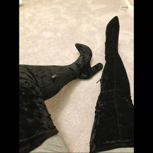 Swede Thigh High Boots